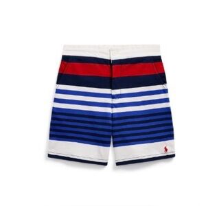 Polo by Ralph Lauren Kids Naitical Shorts - Red, Blue, White Stripes